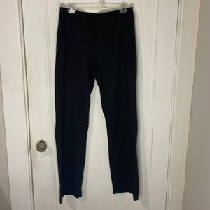 Banana Republic Jackson black slacks, size 6, straight leg, loose fit